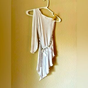 Custom white diva outfit